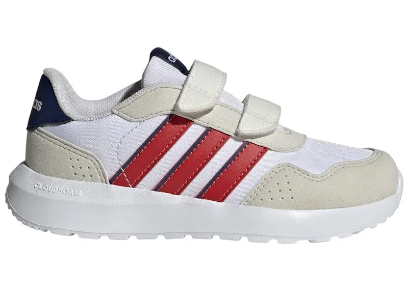 adidas Run 60s Cloud White Collegiate Red Dark Blue | IE6437