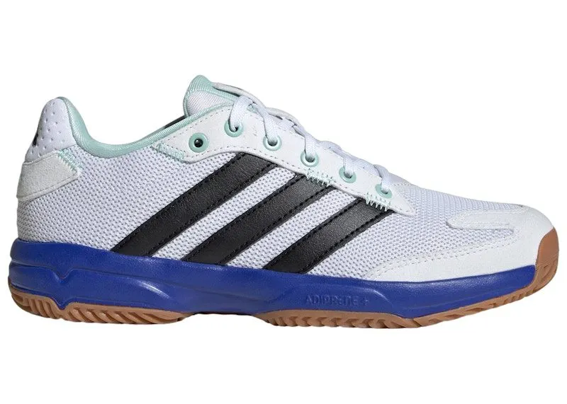 adidas Stabil Jr Cloud White Core Black Lucid Blue | IE1087