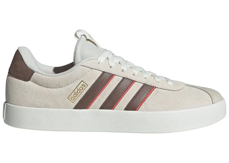 adidas Vl Court 3.0 Off White Earth Strata Gold Metallic | ID9084