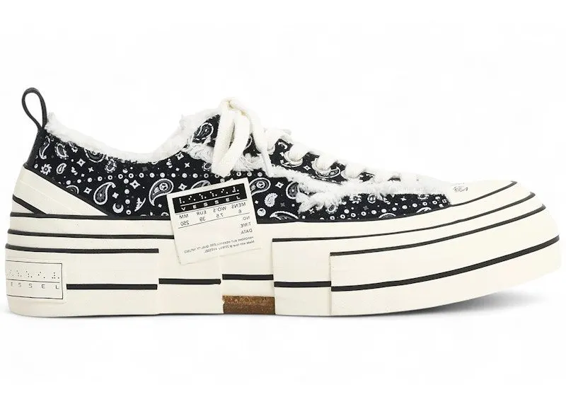 xVESSEL G.O.P Lows Peace and After Paisley Black “Black / White” | PA-24XVAC-03