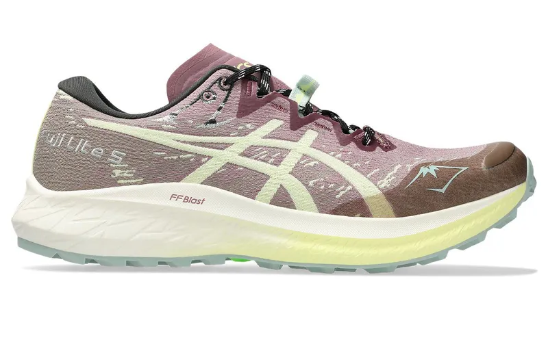 ASICS Fuji Lite 5 Purple Oxide Huddle Yellow | 1012B690-501