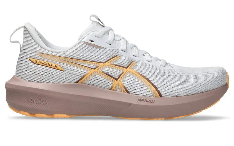 ASICS GT-1000 14 White Rubble Red | 1012B859-100