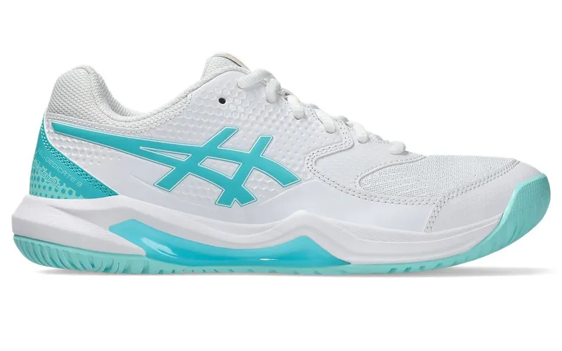 ASICS Gel-Dedicate 8 Pickleball White Energy Aqua | 1042A236-102