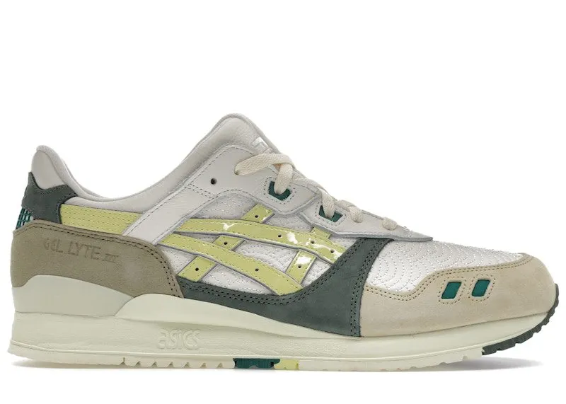 ASICS Gel-Lyte III Kith Brazil “Cream / Yellow / Green” | 1201B015-201