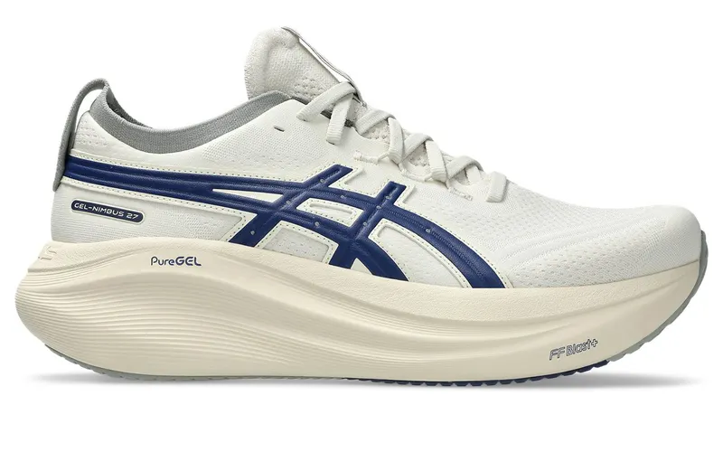 ASICS Gel-Nimbus 27 ASICS Track Club “Birch / Indigo Blue” | 1011C028-200