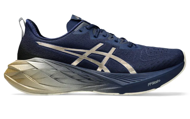 ASICS Novablast 4 Platinum Blue Expanse Champagne | 1011B945-400