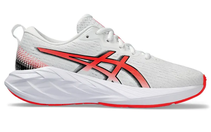 ASICS Novablast 4 White Sunrise Red | 1014A317-100