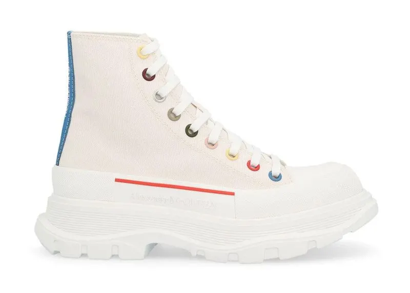 Alexander McQueen Tread Slick Boot White Multicolour | 611706W4MVG9650