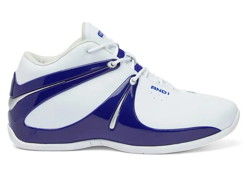 And1 Rise White Navy Blue | AD90019MWD
