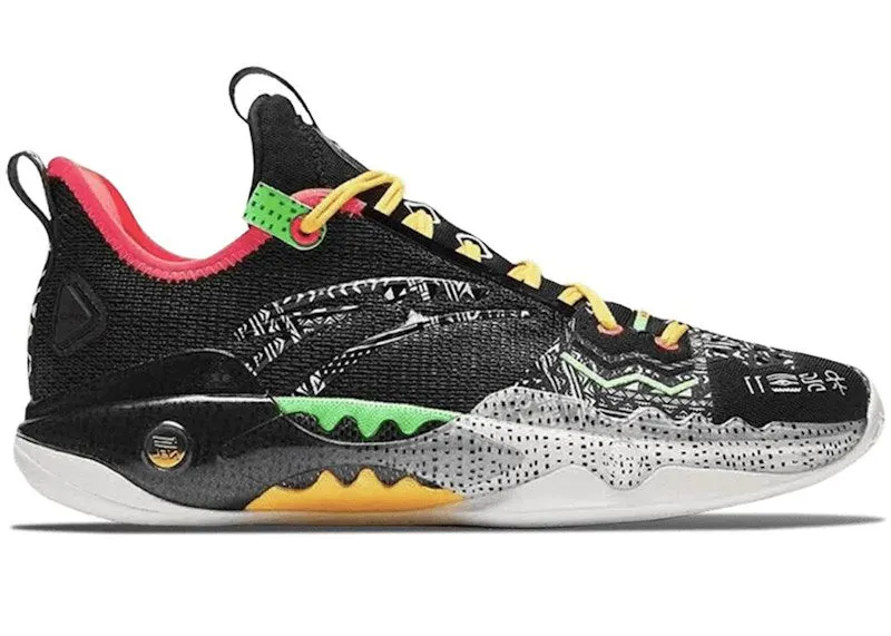 Anta Shock Wave 5 Pro Kyrie Irving Speed “Black / Green / Yellow” | 112411111S-6