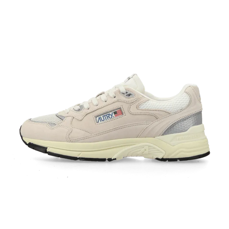 Autry Hyperway Sand Brown Silver | HYLM-UM03