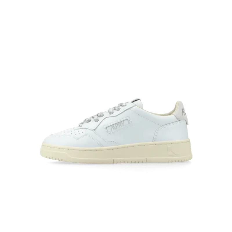 Autry Medalist SW OC White Silver “White / White Silver” | AULW-SW02