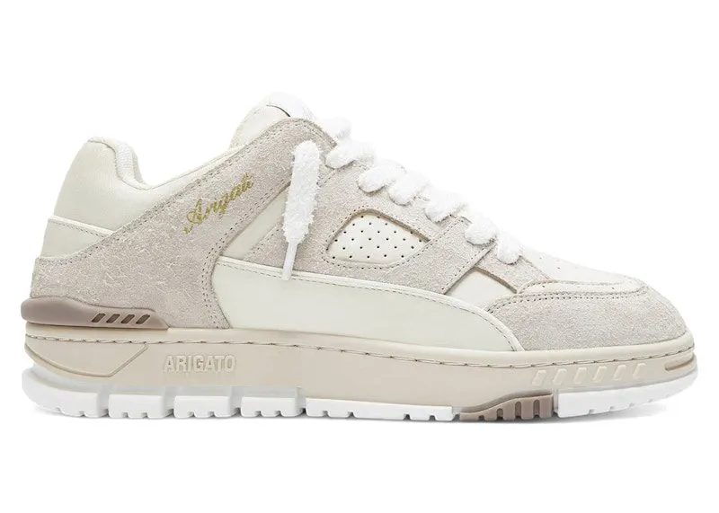 Axel Arigato Area Lo Fluffy White Beige Grey | F2279001