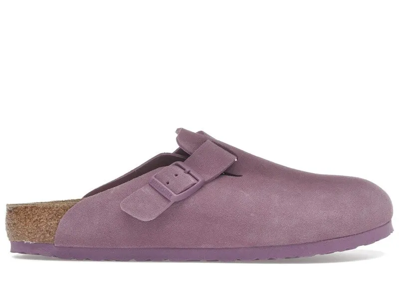 Birkenstock Boston Suede Leather Mauve | 1030626
