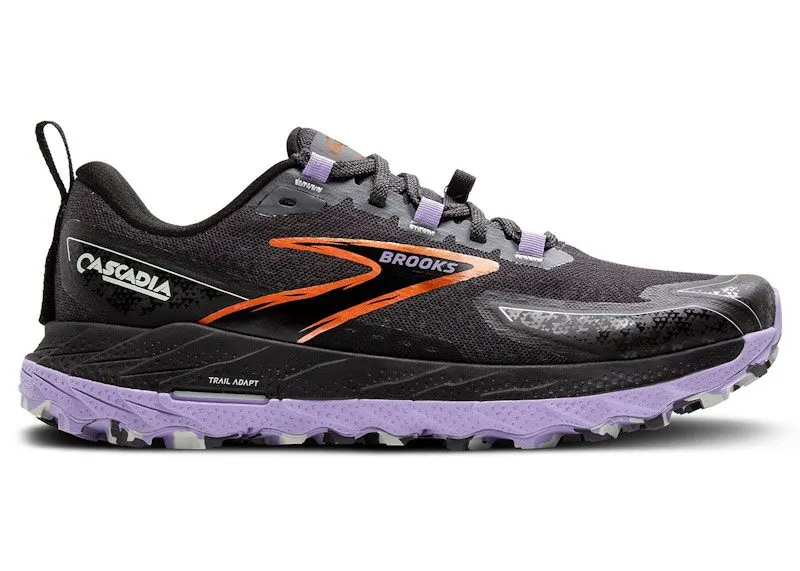 Brooks Cascadia 18 Ebony Sweet Lavender Copper | 120416-1B-048