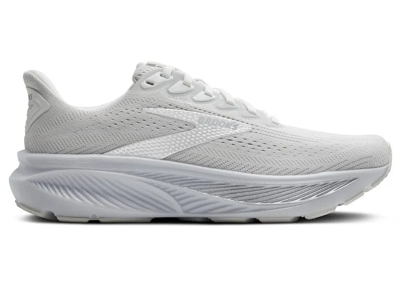 Brooks Ghost 17 White Grey “White / White / Grey” | 120431-1B-151