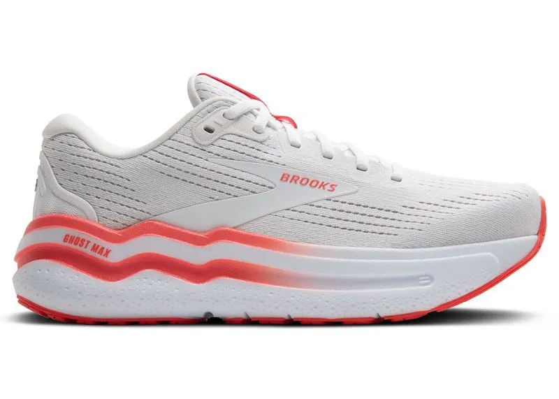Brooks Ghost Max 2 White Hot Coral | 120420-1B-174