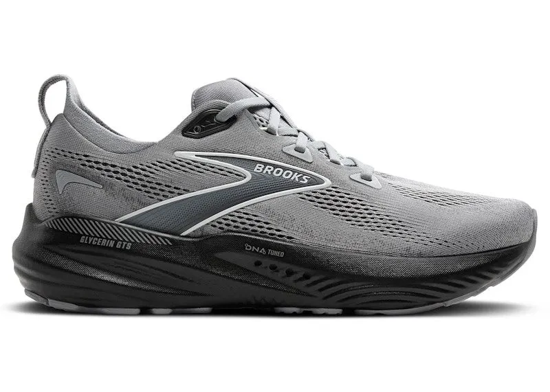 Brooks Glycerin GTS 22 Primer Gray Ebony Bluewash | 110446-1D-078