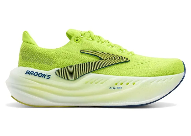 Brooks Glycerin Max Lime Navy Peony White | 110447-1D-303