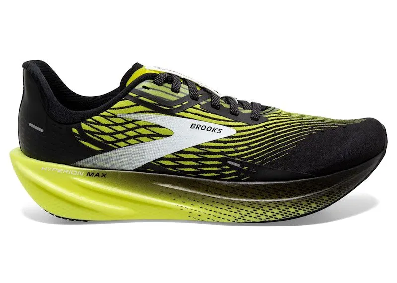Brooks Hyperion Max Black Blazing Yellow “Black / Blazing Yellow / White” | 110390-1D-078