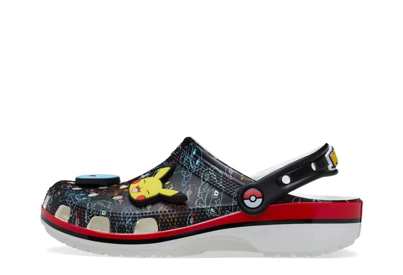 Crocs Classic Clog Pokémon Starters “Black / Multi” | 211343-90H