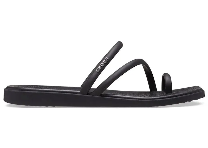 Crocs Miami Toe Loop Sandal Black | 209862-001