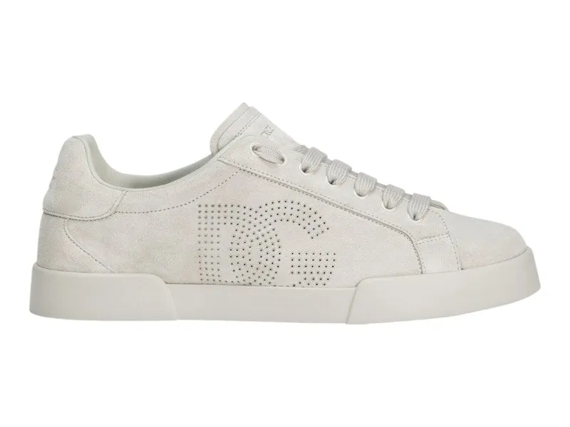 Dolce & Gabbana Sneaker Strobel Portofino Light Grey | CS2324A9T6787565