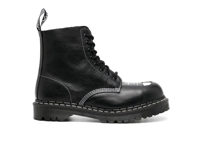 Dr. Martens 1460 Pascal Bex Exposed Steel Toe Lace Up Boots Black | 31502001