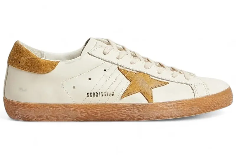 Golden Goose Super-Star White Ocra Gum | GMF00101.F007522.12277