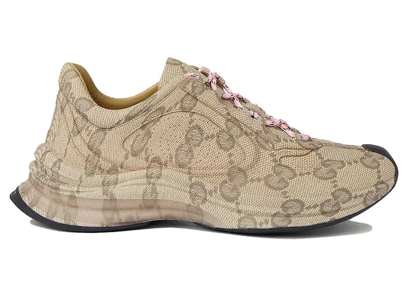 Gucci Run Beige Ebony Monogram | 725612 AABEB 9742