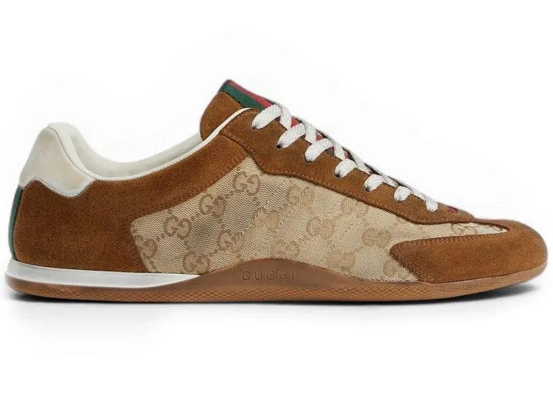 Gucci Shift Sneaker Beige Brown GG Canvas | 857018-AAF1X-2750