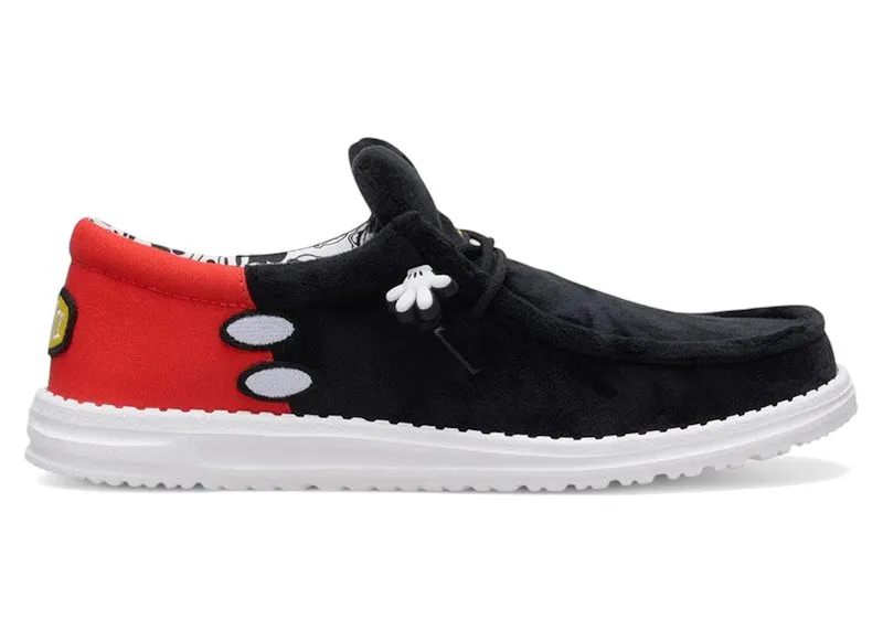 Hey Dude Wally Disney Mickey Mouse “Black / Red” | 44178-063