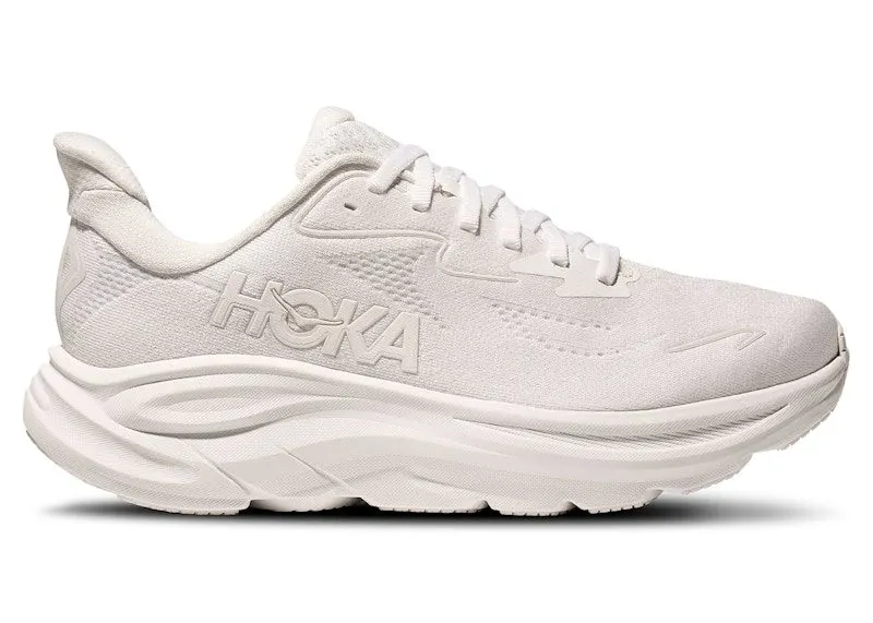 Hoka One Clifton 10 White “White / White” | 1162030-WWH