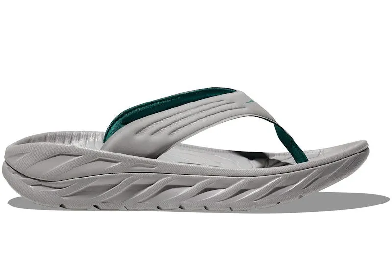 Hoka One Ora Recovery Flip Stellar Grey Oceanic | 1099675-SYC