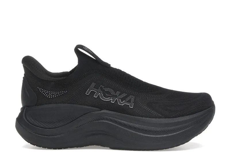 Hoka One Skyward Laceless Black “Black / Black” | 1168877-BBLC