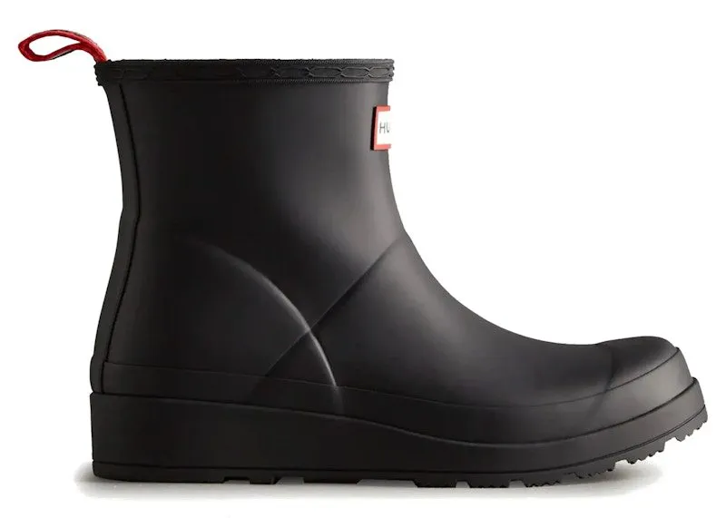 Hunter PLAY Short Rain Boots Black | WFS2020RMA-BLK