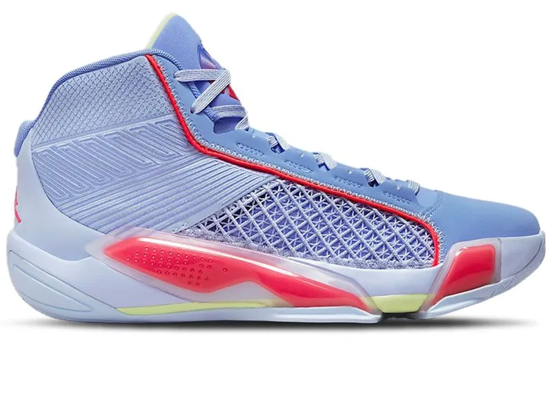 Jordan 38 PF Fadeaway (Solid Outsole) “Light Marine / Astronomy Blue / Royal Pulse” | DZ3355-500