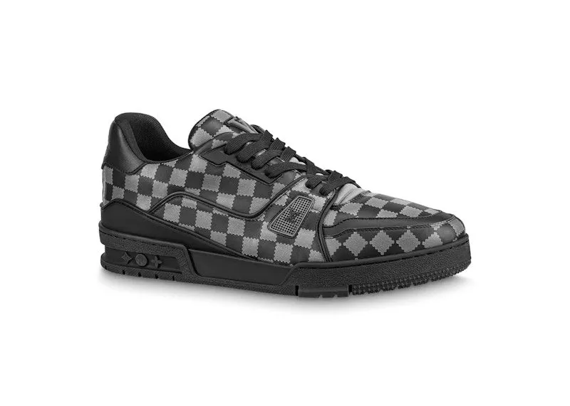 Louis Vuitton Trainer Black Damier “Black / Grey” | 1A9J7P