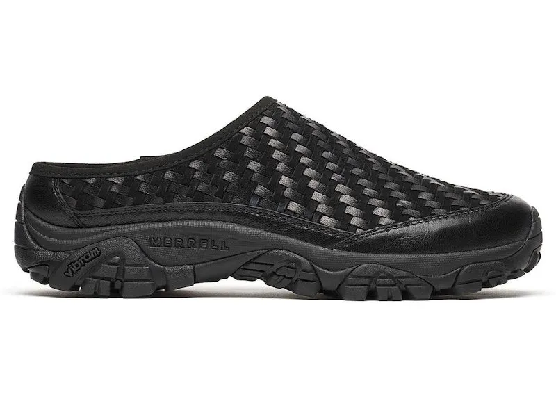 Merrell Moab 2 Slide Leather Woven 1TRL Black | J2032949
