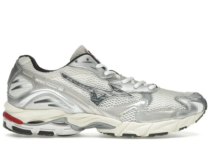 Mizuno Wave Rider 10 White Black Rythmic Red “Snow White / Black Sand / Rythmic Red” | D1GA243111