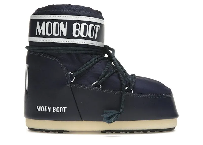 Moon Boot Icon Low Nylon Boot Blue | 80D1409340-F003