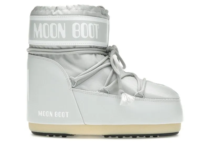 Moon Boot Icon Low Nylon Boot Glacier Grey | 80D1409340-H003