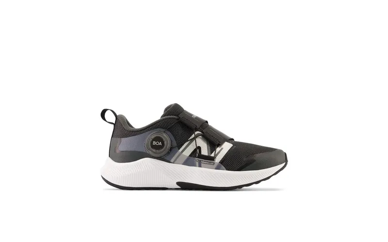 New Balance DynaSoft Reveal v4 BOA Blacktop Black Silver Metallic | PTRVLBK4