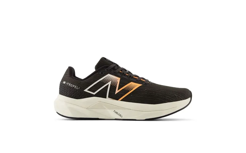 New Balance FuelCell Propel v5 Black Hot Mango Black Cement | MFCPRCB5