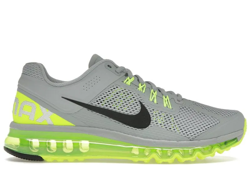 Nike Air Max 2013 Wolf Grey Volt Black | HF3660-003
