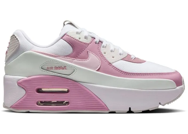 Nike Air Max 90 LV8 White Pink Foam Summit White | FD4328-110