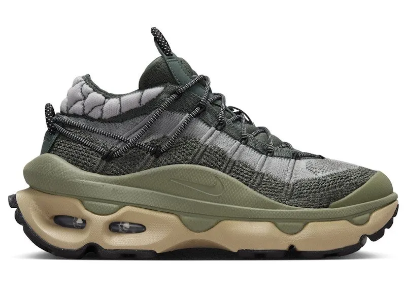 Nike Air Max Flyknit Venture Vintage Green Light Army Khaki Metallic Silver | FD2110-300