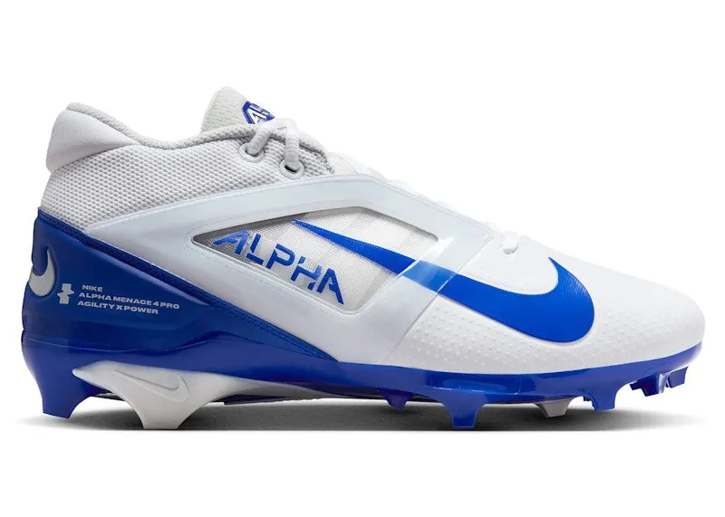 Nike Alpha Menace 4 Pro White Hyper Royal “White / Hyper Royal / Photon Dust” | FD7037-103