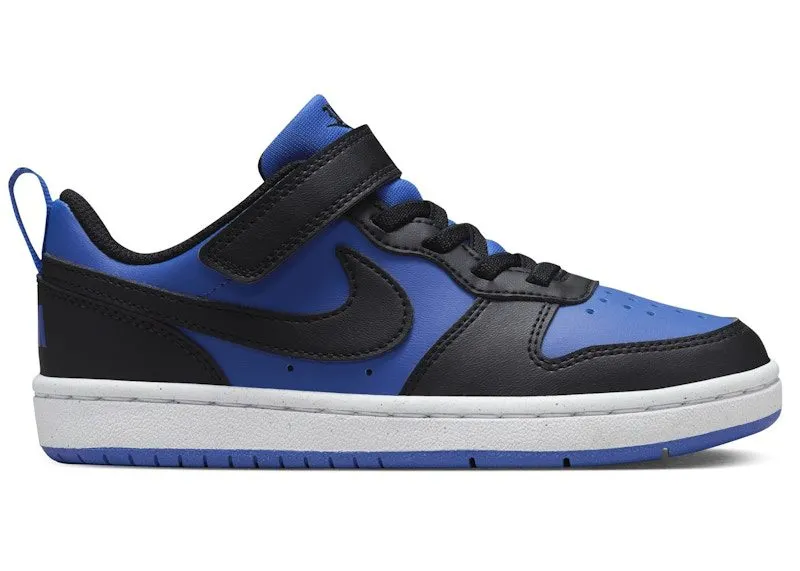 Nike Court Borough Low Recraft Game Royal White Black | HM6298-480