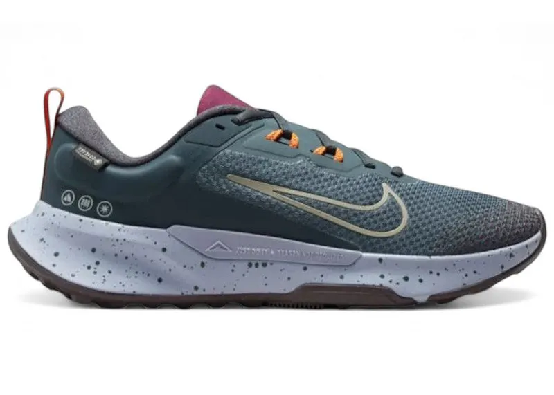 Nike Juniper Trail 2 Gore-Tex Deep Jungle Khaki Night Maroon “Deep Jungle / Night Maroon / Safety Orange” | HM9725-300
